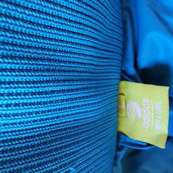 Adidas blue puffer jacket size L - Picture 11 of 11